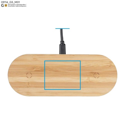 Ładowarka indukcyjna PARO brązowy