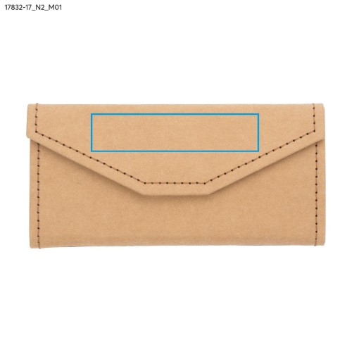 Etui na okulary BRILLA beżowy (naturalny)