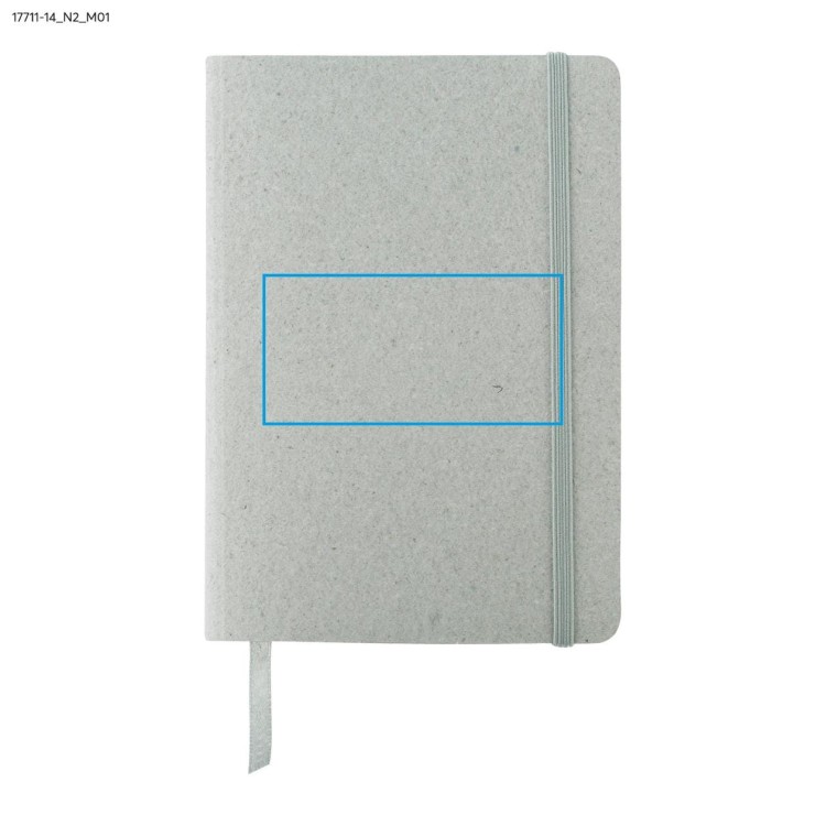 Notes REUZI B6 popielaty (szary)
