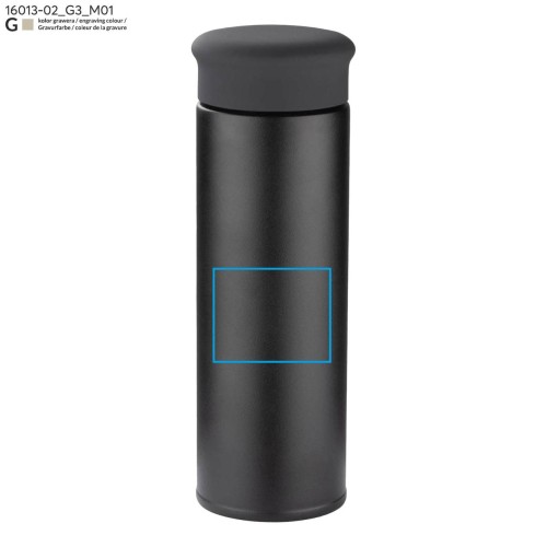 Butelka termiczna MACHO 450 ml czarny