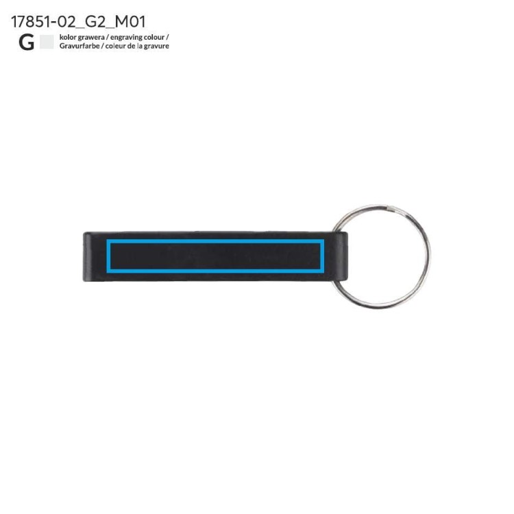 Brelok 3 w 1 LON czarny