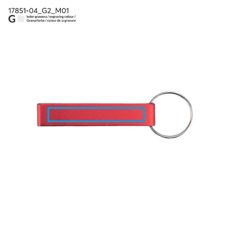 Brelok 3 w 1 LON czerwony