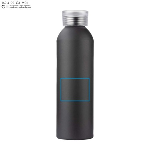 Butelka aluminiowa ALLUMI 650 ml czarny