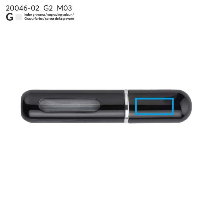 Mini perfumetka LIMA 5 ml czarny