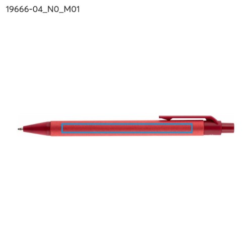 Długopis papierowy POLI czerwony