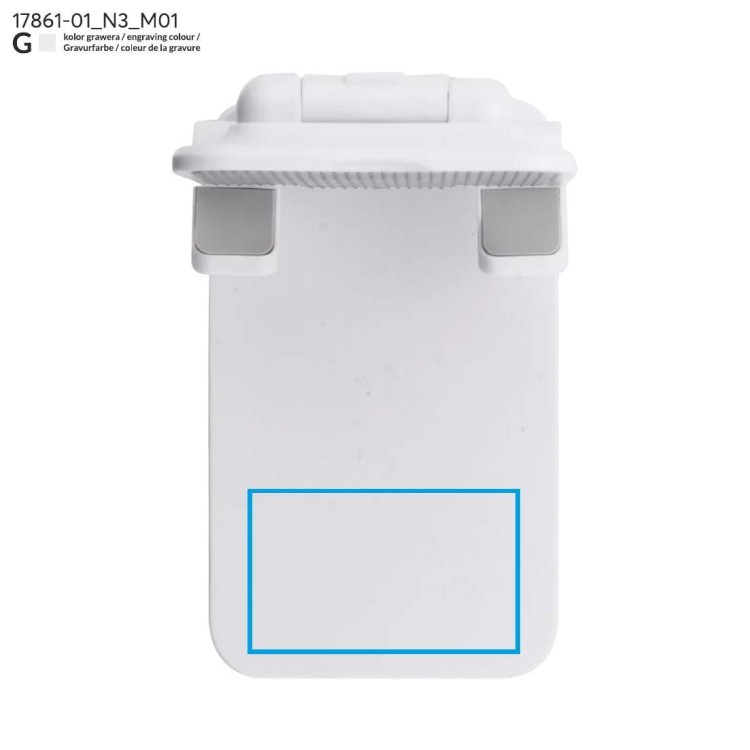 Stojak na telefon MOVIL biały