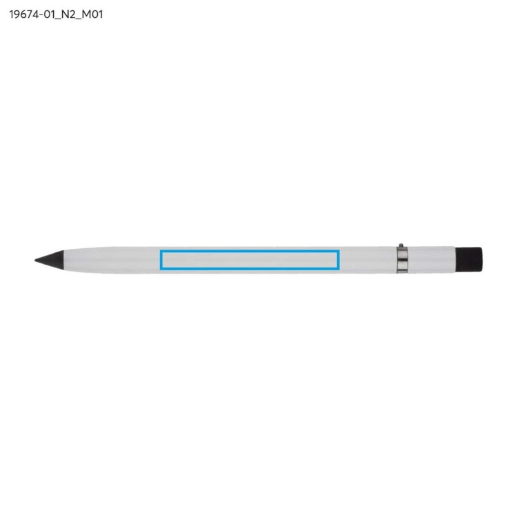 Ołówek ETERNO biały