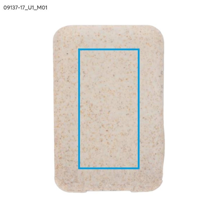 Stojak do telefonu z kablami do ładowania OLIN beżowy (naturalny)