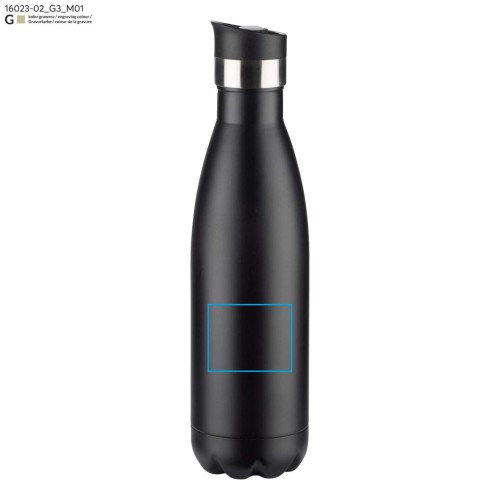 Butelka termiczna BURN 530 ml czarny