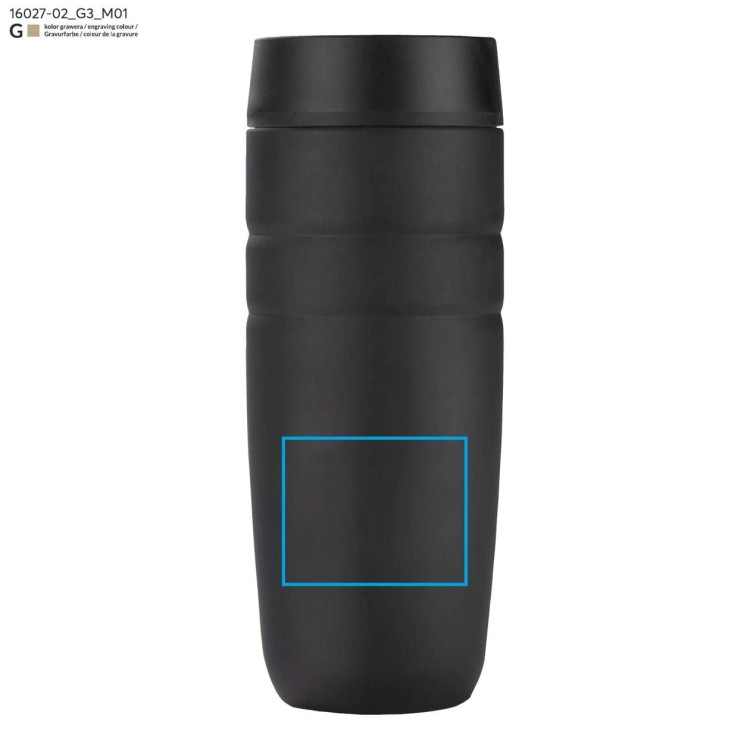 Kubek termiczny UNIT 350 ml czarny