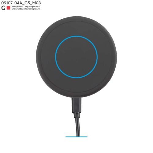 Ładowarka indukcyjna LUMEE - II gatunek czerwony