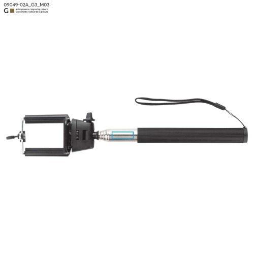 Uchwyt teleskopowy SELFIE - II gatunek czarny