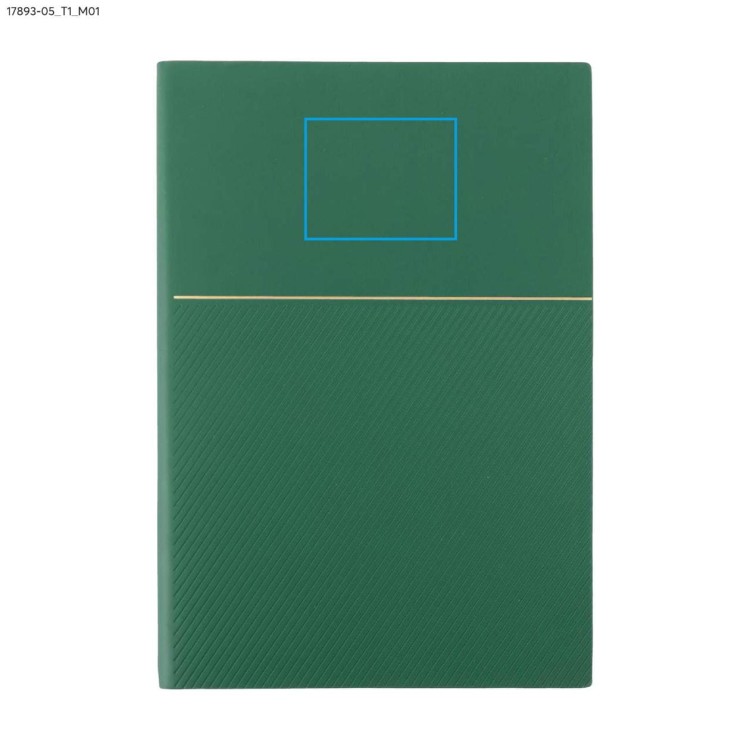 Notes LORE A5 zielony