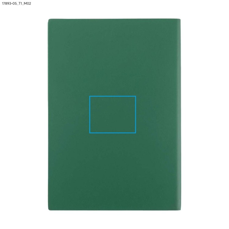 Notes LORE A5 zielony