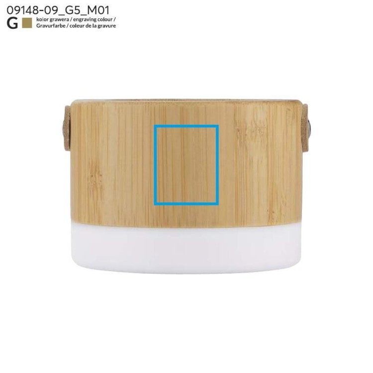 Głośnik bezprzewodowy RORAT brązowy