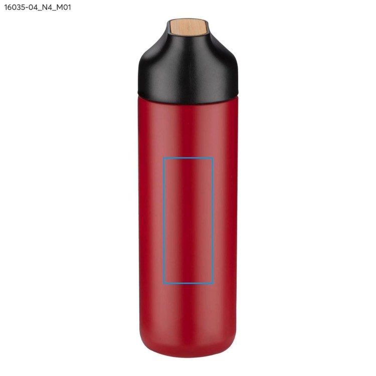 Butelka termiczna ELSA 600 ml czerwony