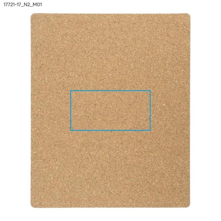 Korkowa podkładka pod mysz PADDI beżowy (naturalny)