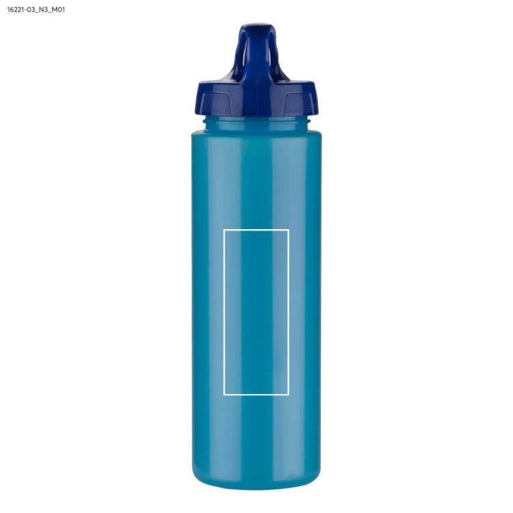 Bidon do wody z wkładem chłodzącym CHANGE 700 ml niebieski