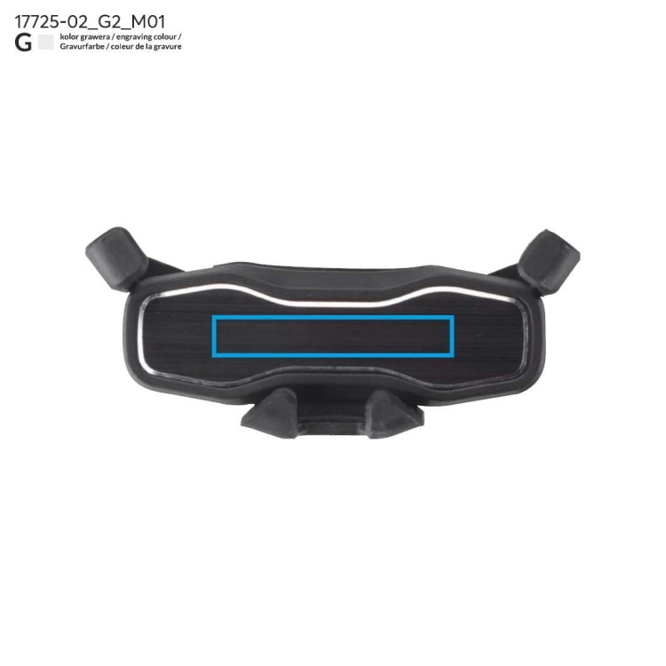 Uchwyt samochodowy do telefonu AMPLEX czarny