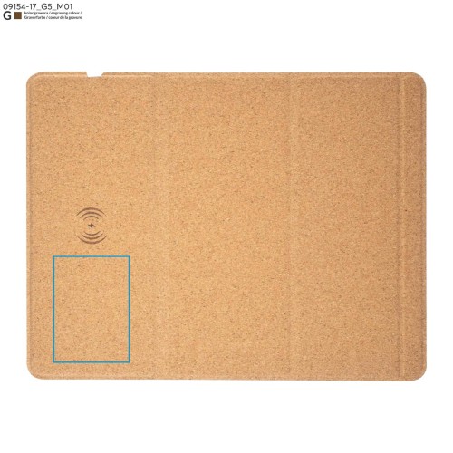 Ładowarka indukcyjna LEVORA beżowy (naturalny)