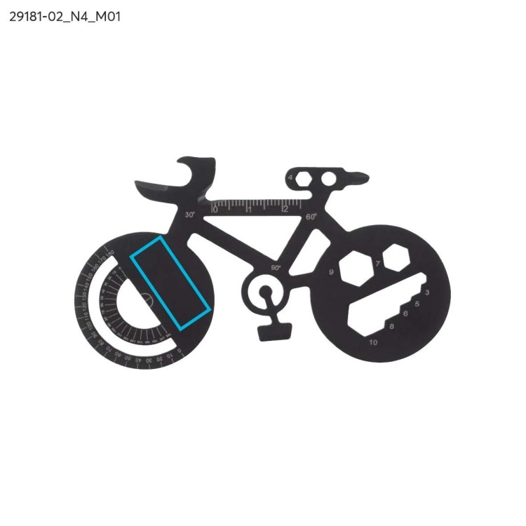 Narzędzie wielofunkcyjne TOKO czarny