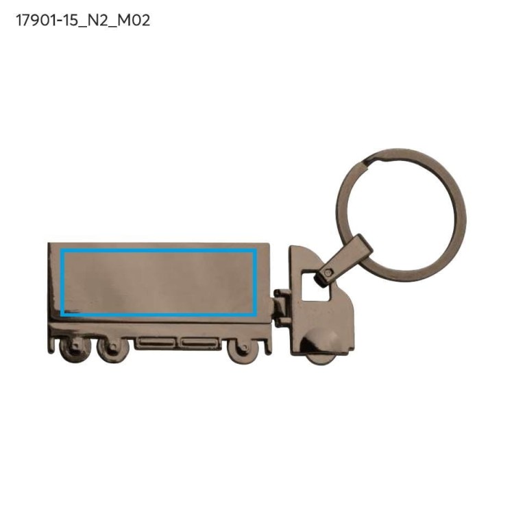 Brelok LORRY grafitowy