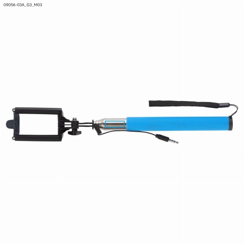 Uchwyt teleskopowy SELFIE CLICK - II gatunek niebieski