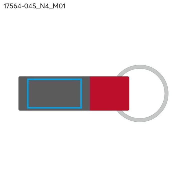 Brelok JUNG czerwony