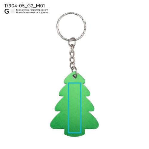 Brelok ARBORE zielony