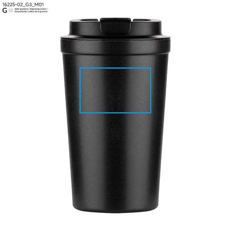 Kubek termiczny COLPO 400 ml czarny