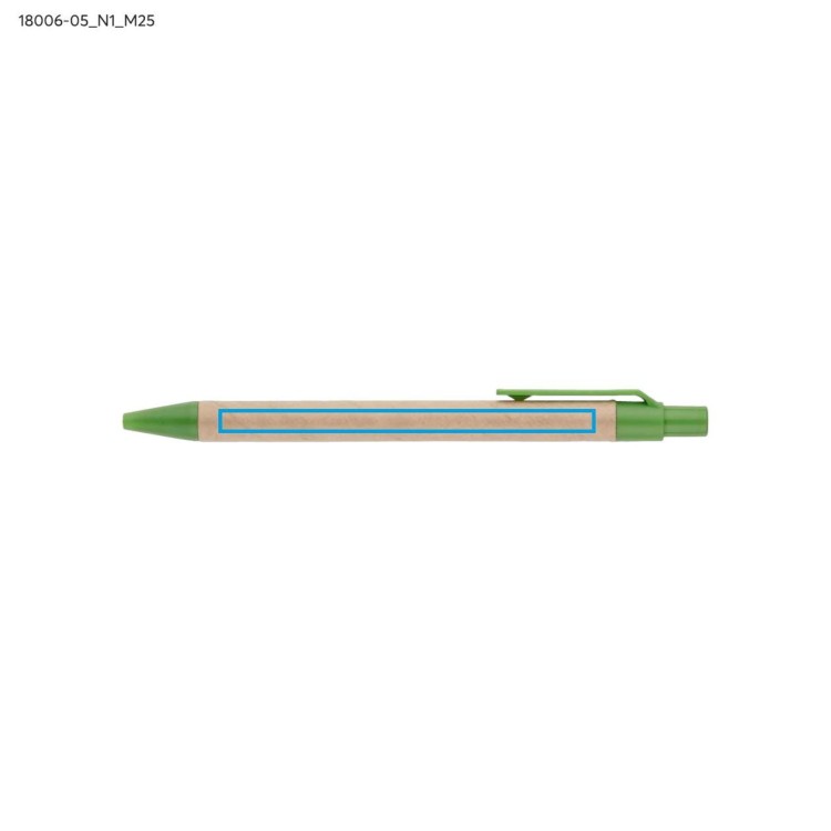 Notes z długopisem SERENO zielony