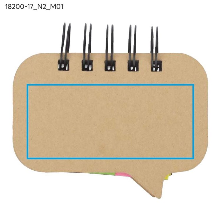 Karteczki samoprzylepne VOXIO beżowy (naturalny)