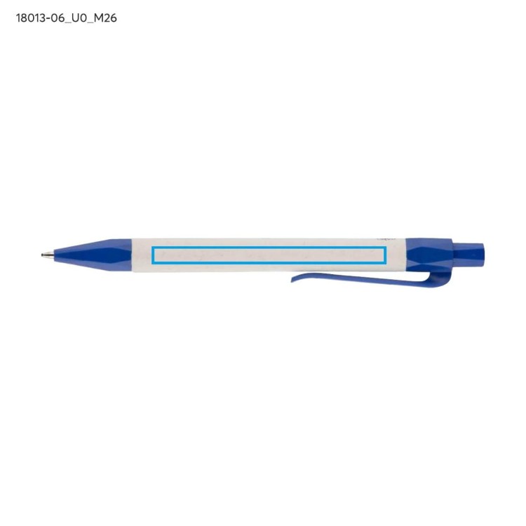 Notes z linjką i długopisem REGALI granatowy