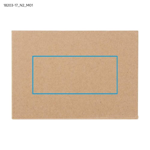 Pojemnik z karteczkami samoprzylepnymi MEFO beżowy (naturalny)