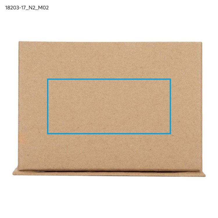 Pojemnik z karteczkami samoprzylepnymi MEFO beżowy (naturalny)