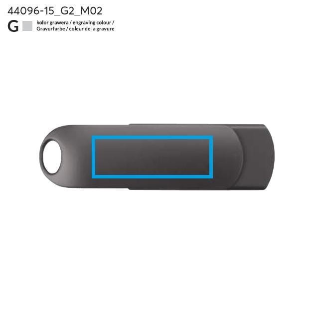 Pamięć USB RONITO 64 GB grafitowy