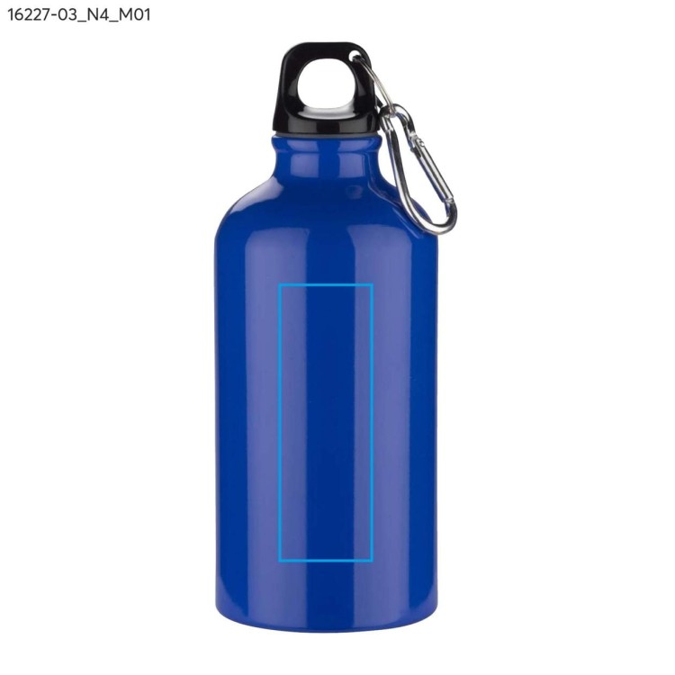 Butelka aluminiowa TREKO 500 ml niebieski