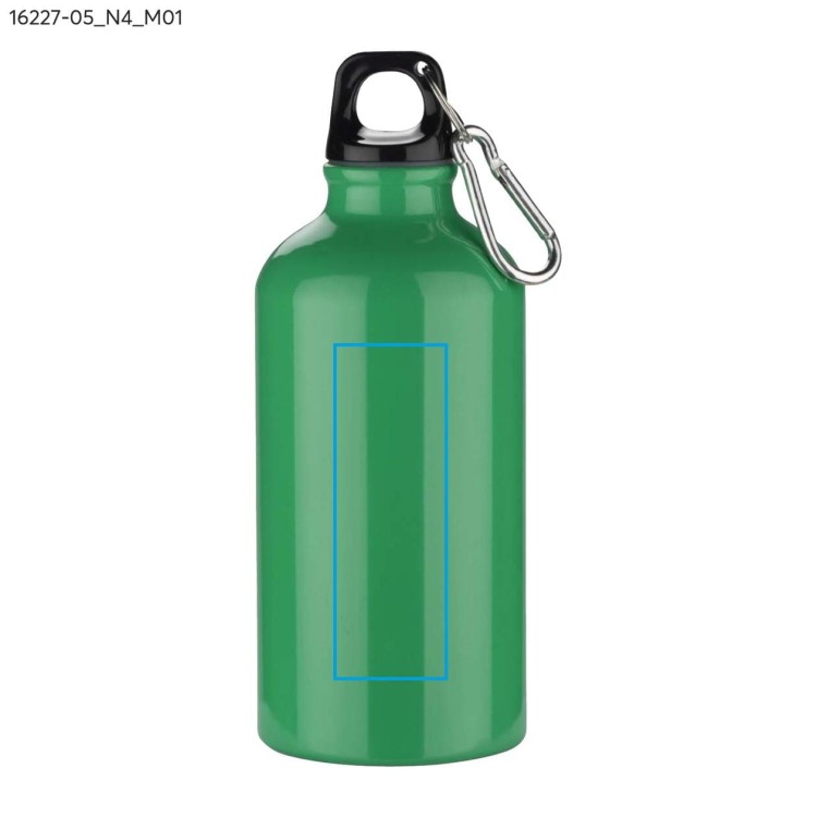 Butelka aluminiowa TREKO 500 ml zielony