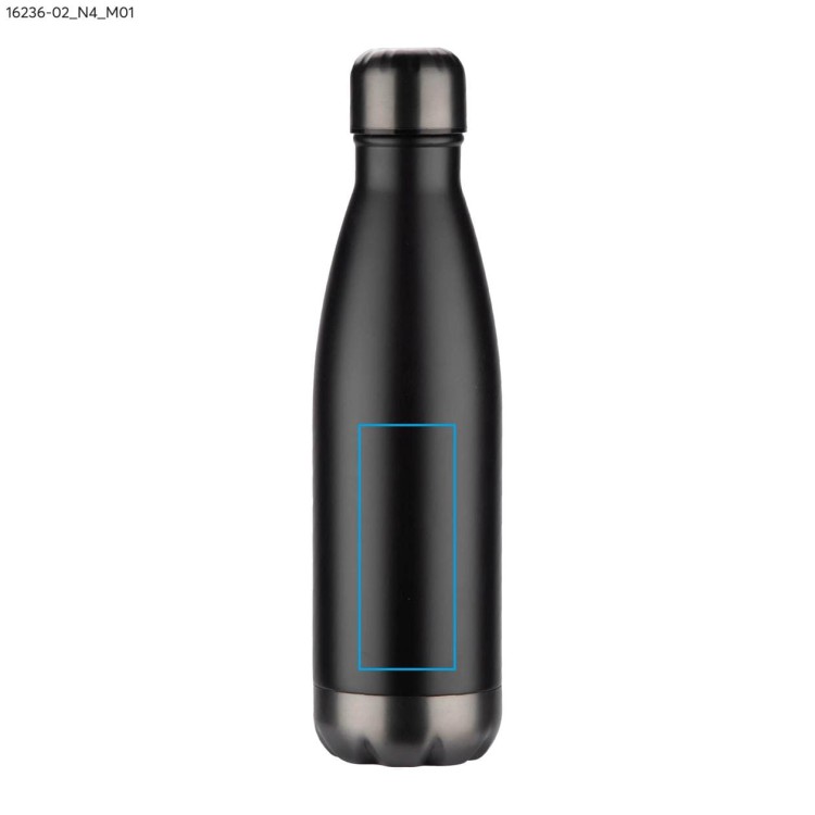 Butelka termiczna 500 ml WATRO czarny