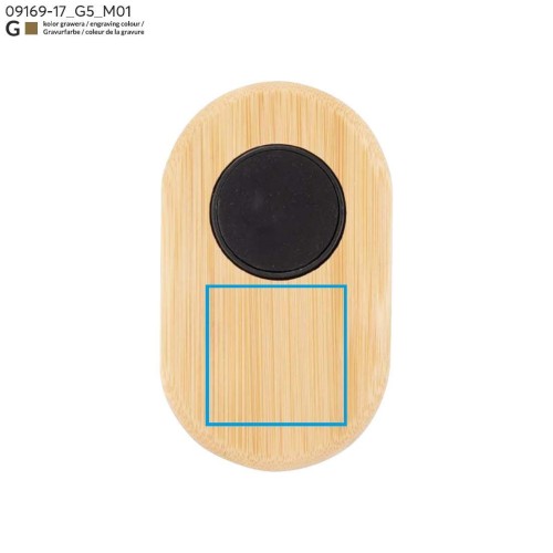 Uchwyt samochodowy do telefonu RESIN beżowy (naturalny)