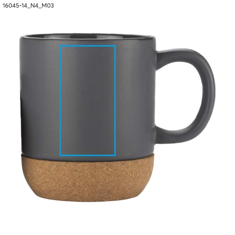 Kubek SOFTEL 300 ml popielaty (szary)