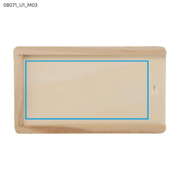 Domino HO HO HO beżowy (naturalny)