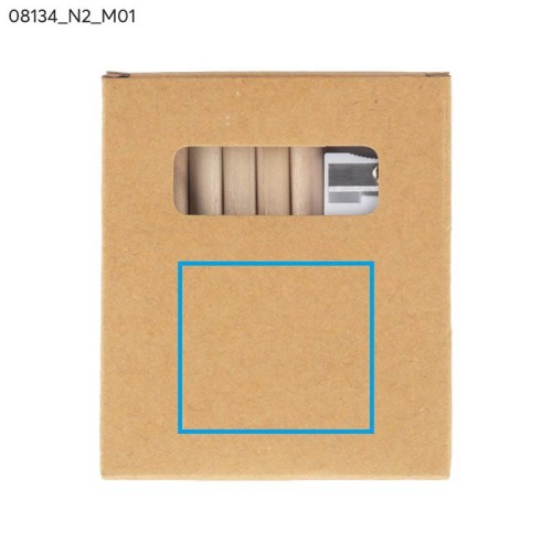 Kredki z kolorowanką SANTI brązowy