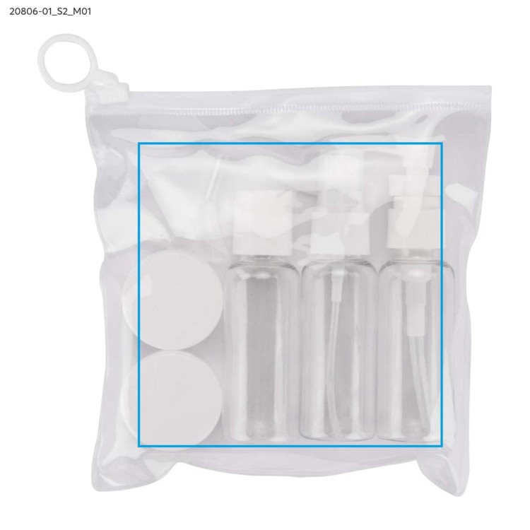 Zestaw pojemników podróżnych AIRO biały