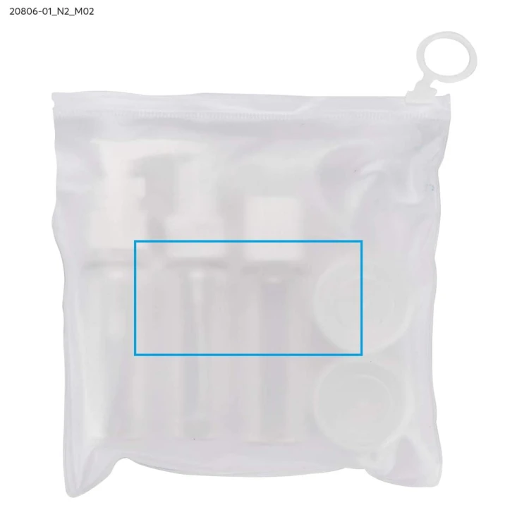 Zestaw pojemników podróżnych AIRO biały