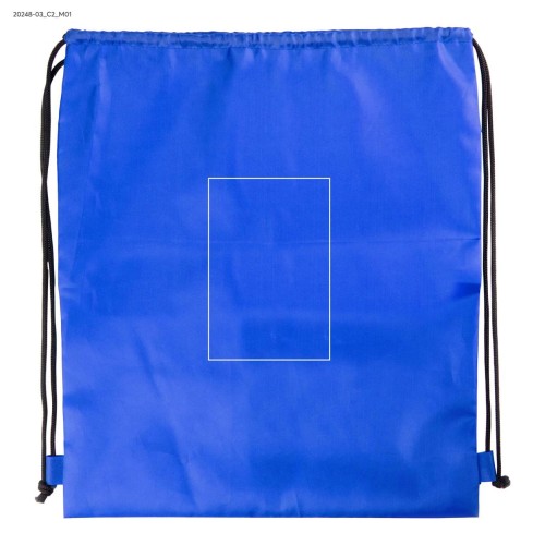 Worek na sznurkach VALO niebieski