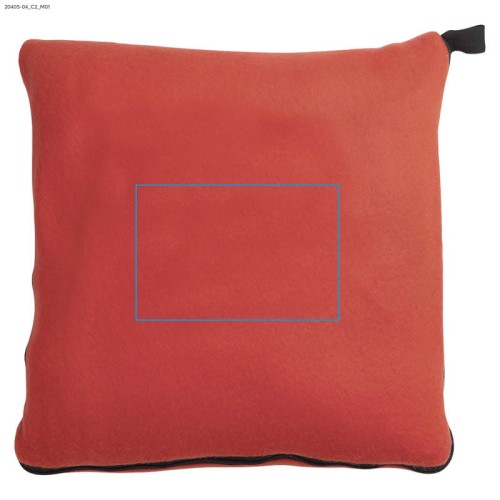 Koc 2 w 1 COMBO czerwony