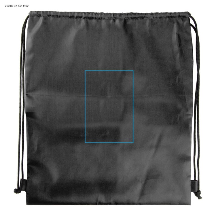 Worek na sznurkach VALO czarny