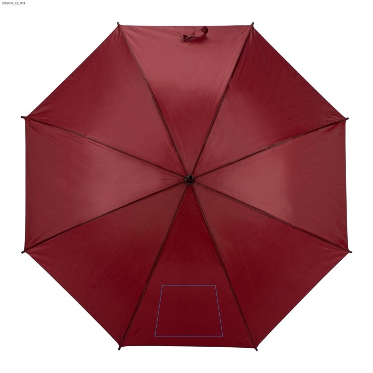 Parasol STICK bordowy