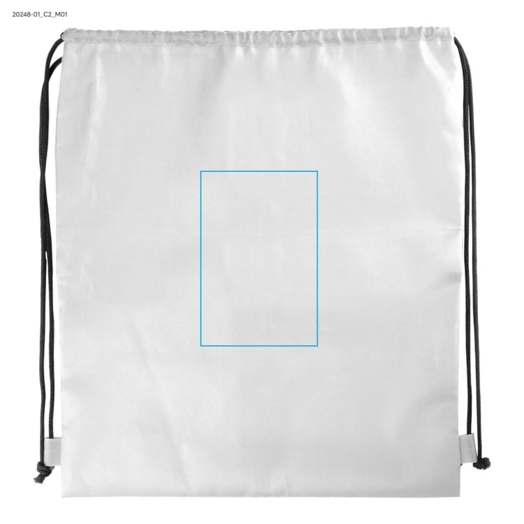 Worek na sznurkach VALO biały